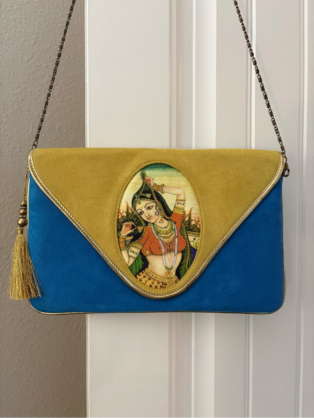 Vintage Indian Boho Clutch Purse